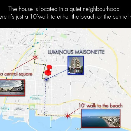 Apartment Luminous Maisonette Kalamata